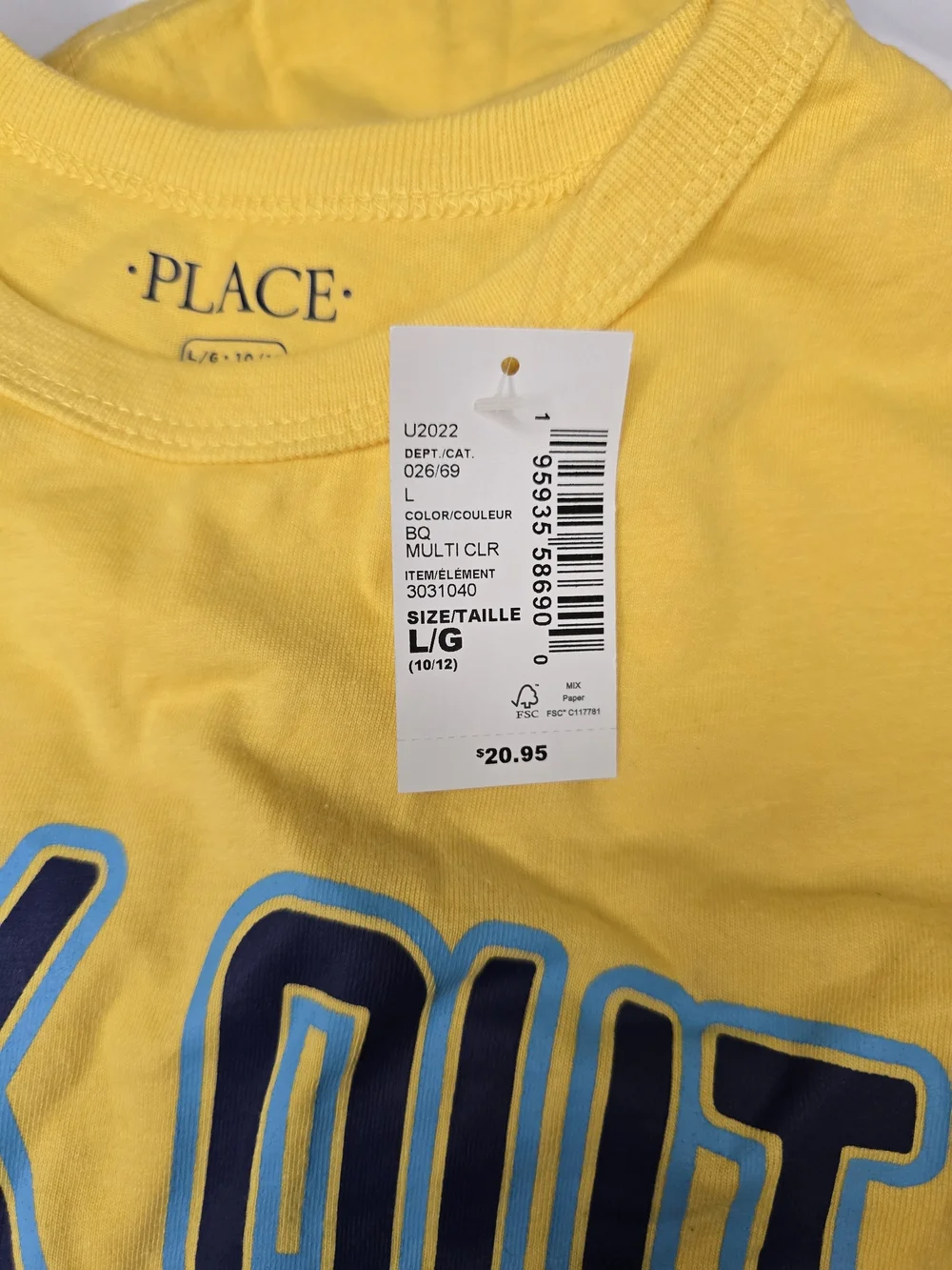 The Children's Place Boy's Yellow 'Look Out 1st Grade'‎ Monster Truck Tee NWT